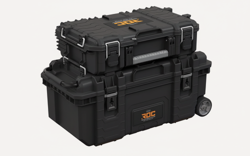 Изображение товара Ящик-тележка KETER PRO GEAR 17200018, черный, модульный, пластик, 43x35x72 см