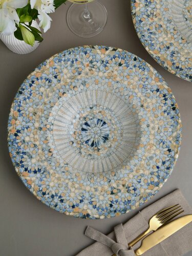 Изображение товара Набор тарелок для пасты 2 шт, 28 см, 400 мл, Bonna Mosaic, фарфор