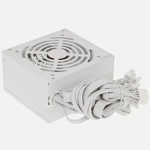 Изображение товара Блок питания Ginzzu 600W CB600 белый, мощность 600Вт стандарта ATX 2.3