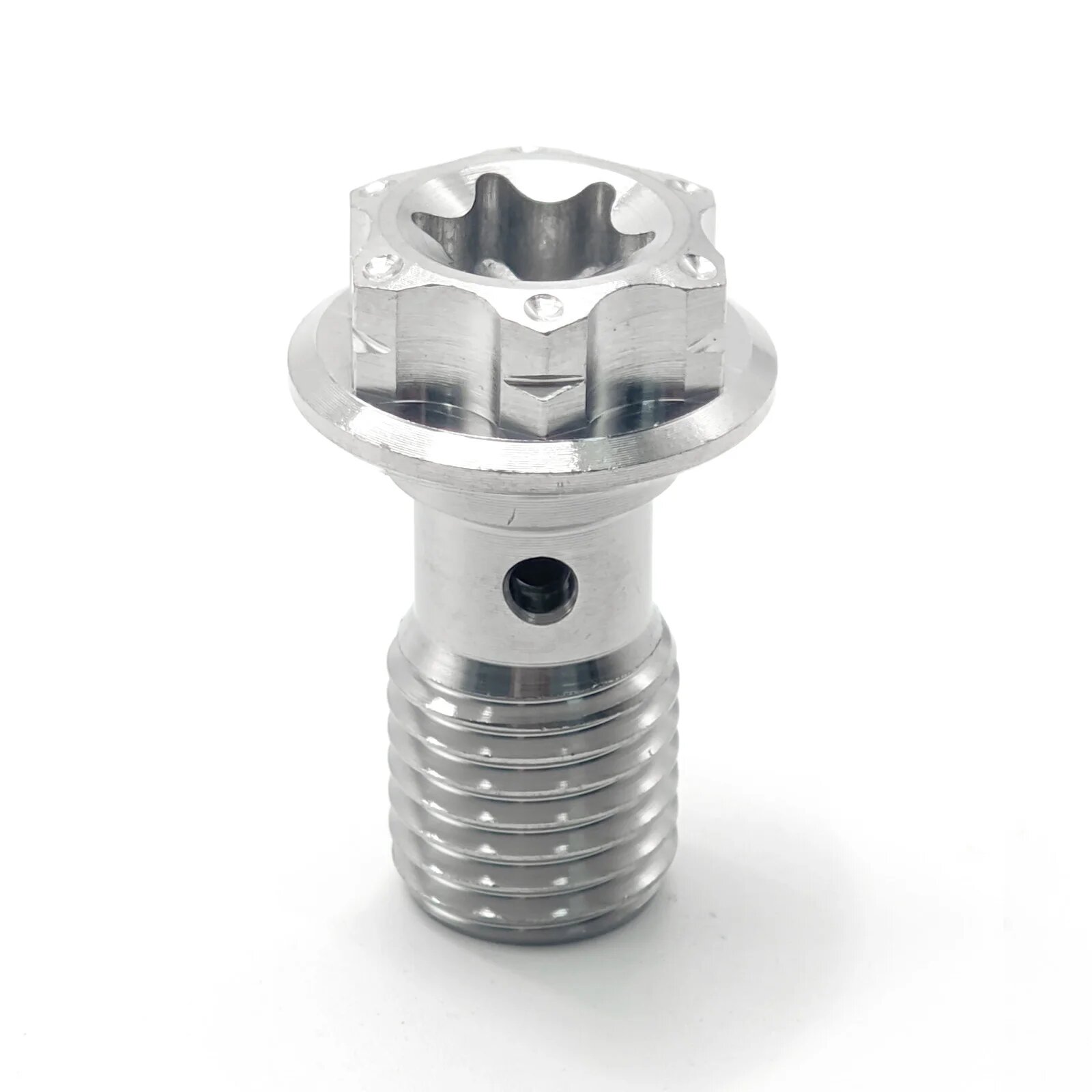 Титановые винты M10 (класс TC4, 5-й класс прочности) для M10 Pitch 1.0mm, серебристый, 4 pieces