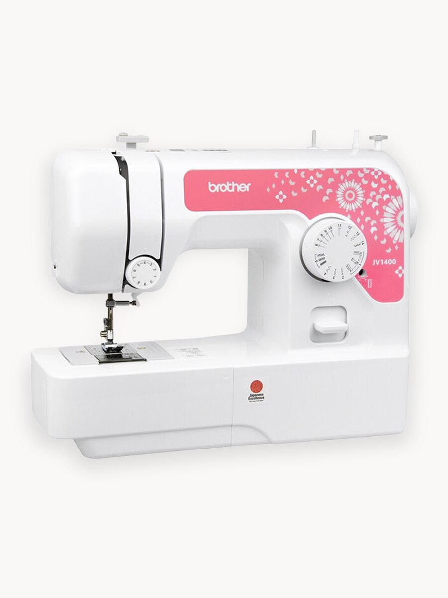 Швейная машина Brother "JV 1400", ротационный челнок, 14 операций, плавная регулировка скорости