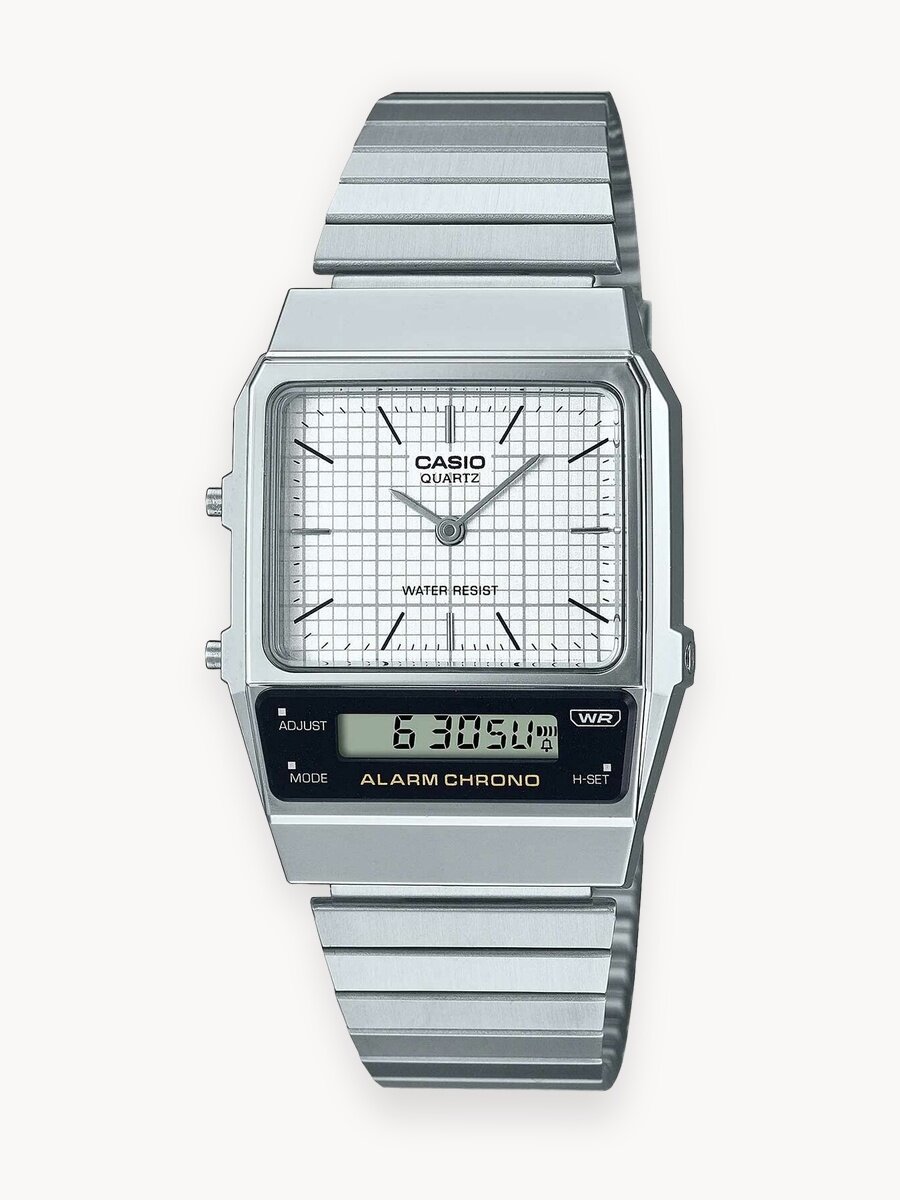 Наручные часы CASIO, серебряный