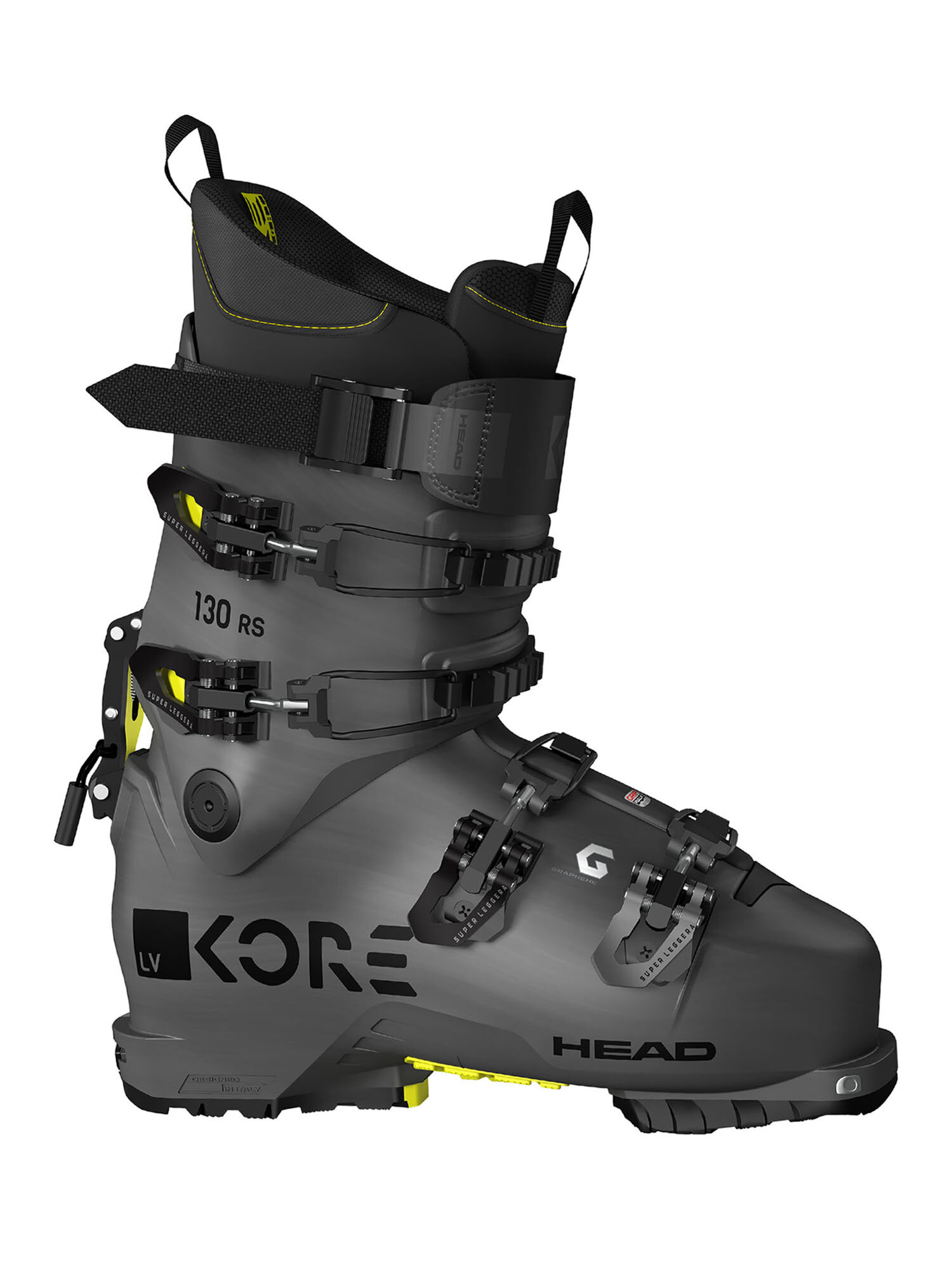 Горнолыжные ботинки HEAD Kore Rs 130 Gw Anthracite/Yellow (см:28,5)