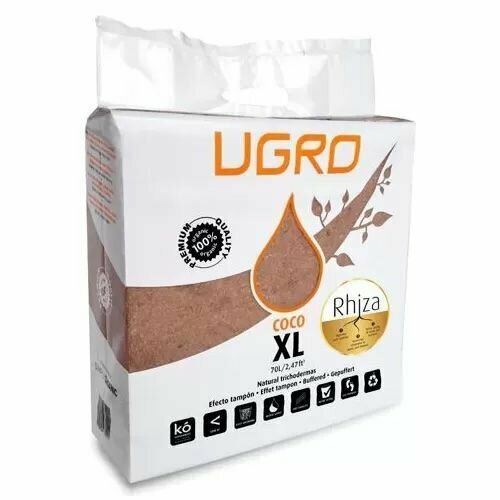 Кокосовый субстрат UGro Coco XL RHIZA 70L