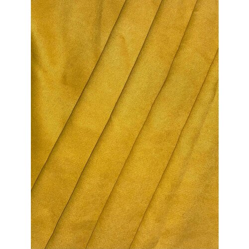 Желтый канвас - ткань на отрез для штор от 1 метра