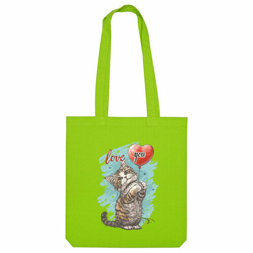 фото Сумка шоппер us basic, зеленый