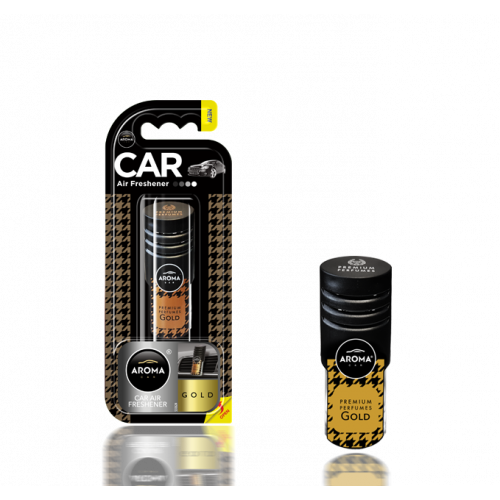 AROMA CAR Ароматизатор воздуха в дефлектор Aroma Car PRESTIGE VENT Gold