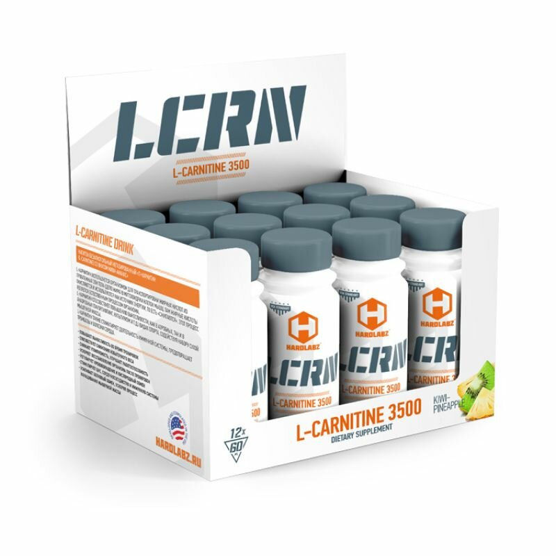 Hardlabz LCRN (L-Carnitine 3500) 12 шт вкус: киви-ананас