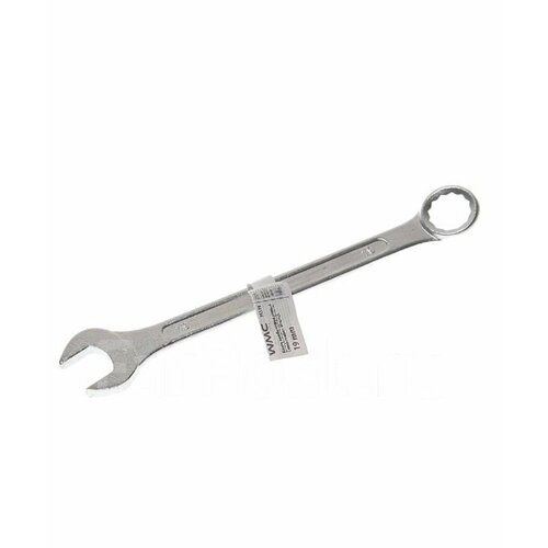 Ключ комбинированный 19мм 12-гранный прямой WMC TOOLS ключ комбинированный 13мм wmc tools 75513