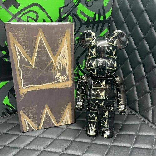 Игрушка Bearbrick Basquiat 28см