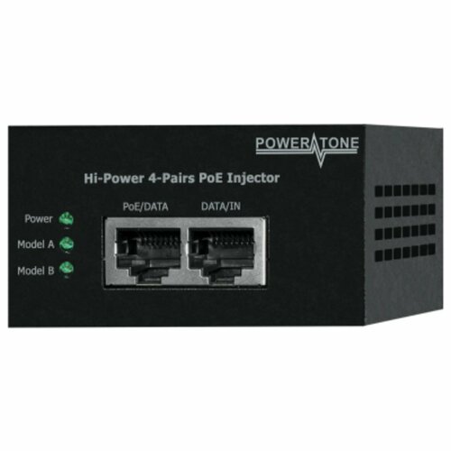 PoE инжектор неуправляемый PI-300-2 2x101001000BASE-T 8023af at PoE бюджет 60Вт 9751₽