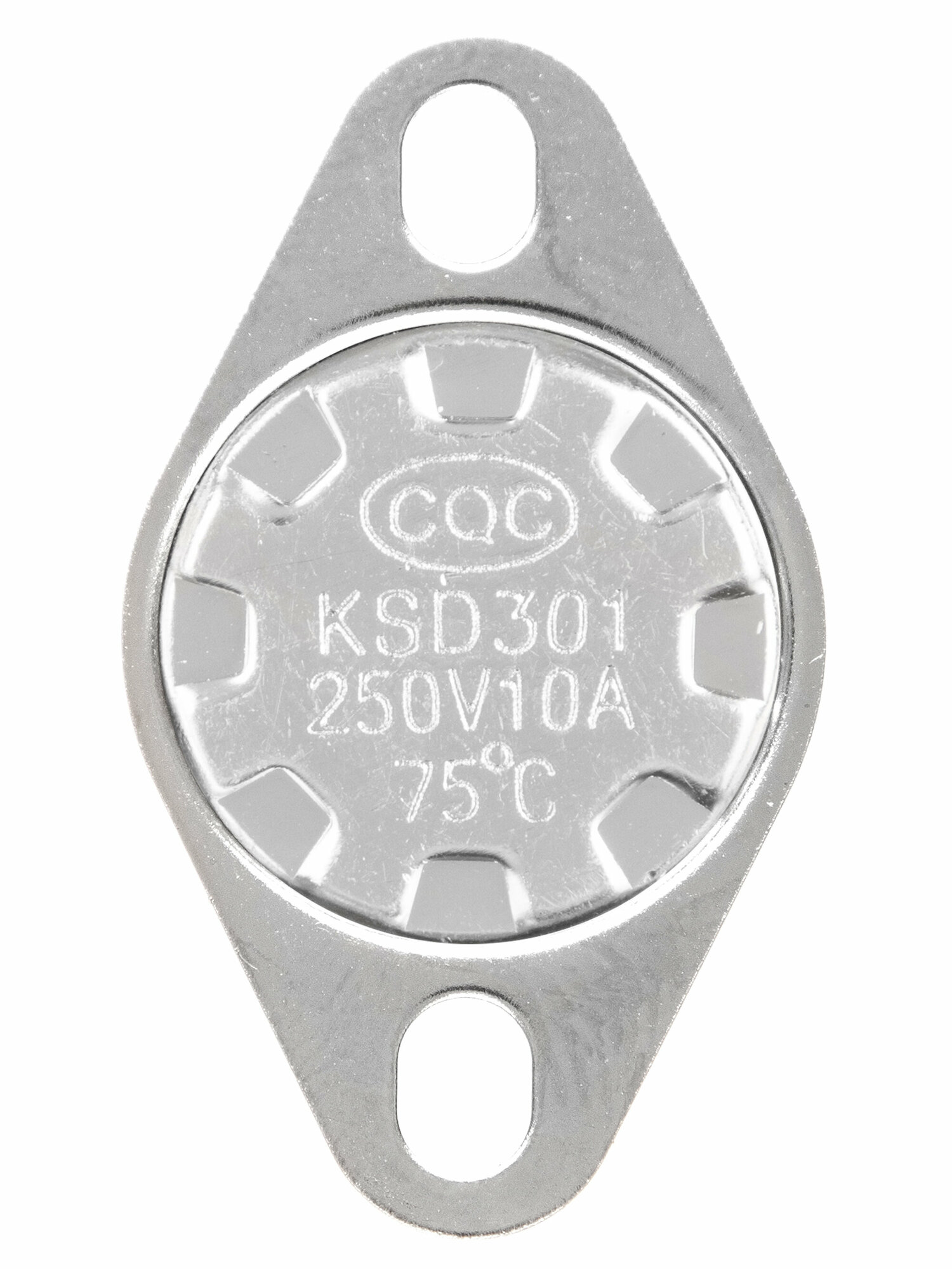 Предельный термостат/датчик тяги/термореле KSD301 250V10A, 75 градусов С