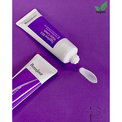 Bonajour Eggplant BHA Water Cream (Vegan) / Крем для лица с экстрактом баклажана и лупеола (веганская)