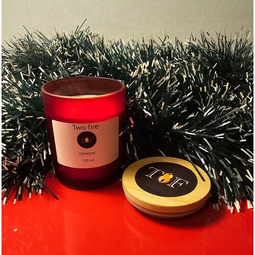 Ароматическая свеча в стакане 