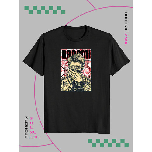 фото Футболка размер m, черный keks