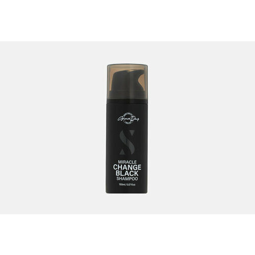 Черный тонирующий шампунь для волос MIRACLE CHANGE BLACK SHAMPOO