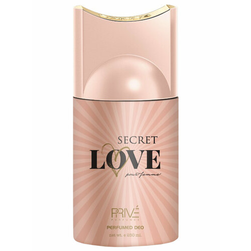 Дезодорант спрей парфюмированный женский Secret Love Pour Femme 250мл