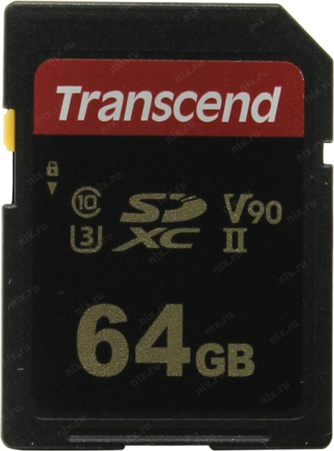 Карта памяти 64GB Transcend SDXC UHS-II Class U3 V90, чтение: 285Мб/с, запись: 180Мб/с - фото №9