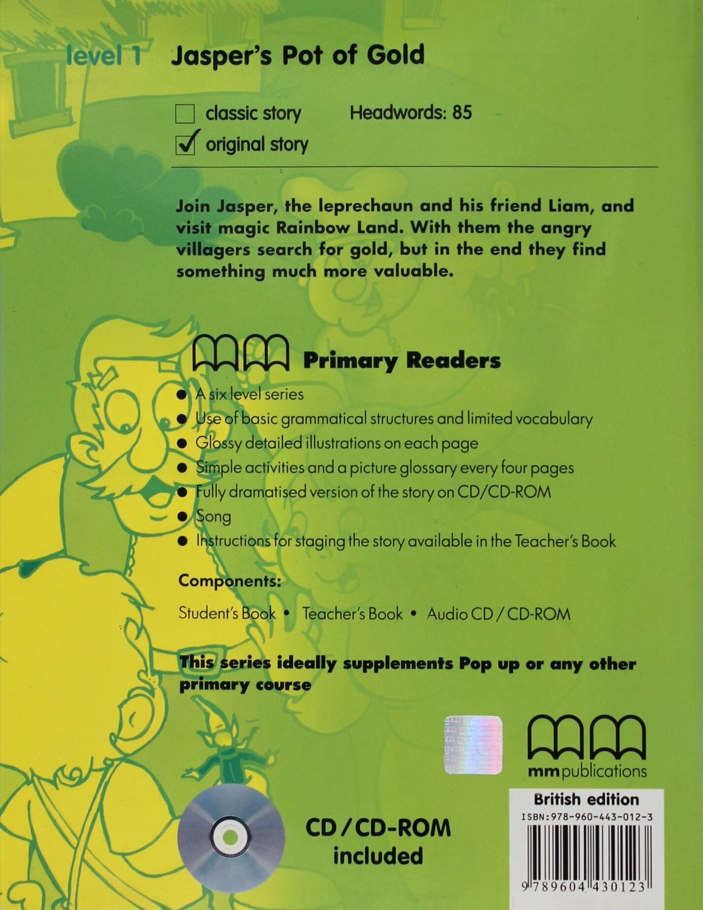 Primary Readers Level 1: Jasper’s Pot of Gold CD/CD-ROM - фото №5