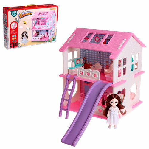 фото Дом для кукол «мой милый дом» с куклой, мебелью и аксессуарами нет бренда