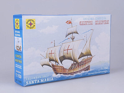 Сборная модель Моделист корабль Колумба Санта-Мария - фото №8