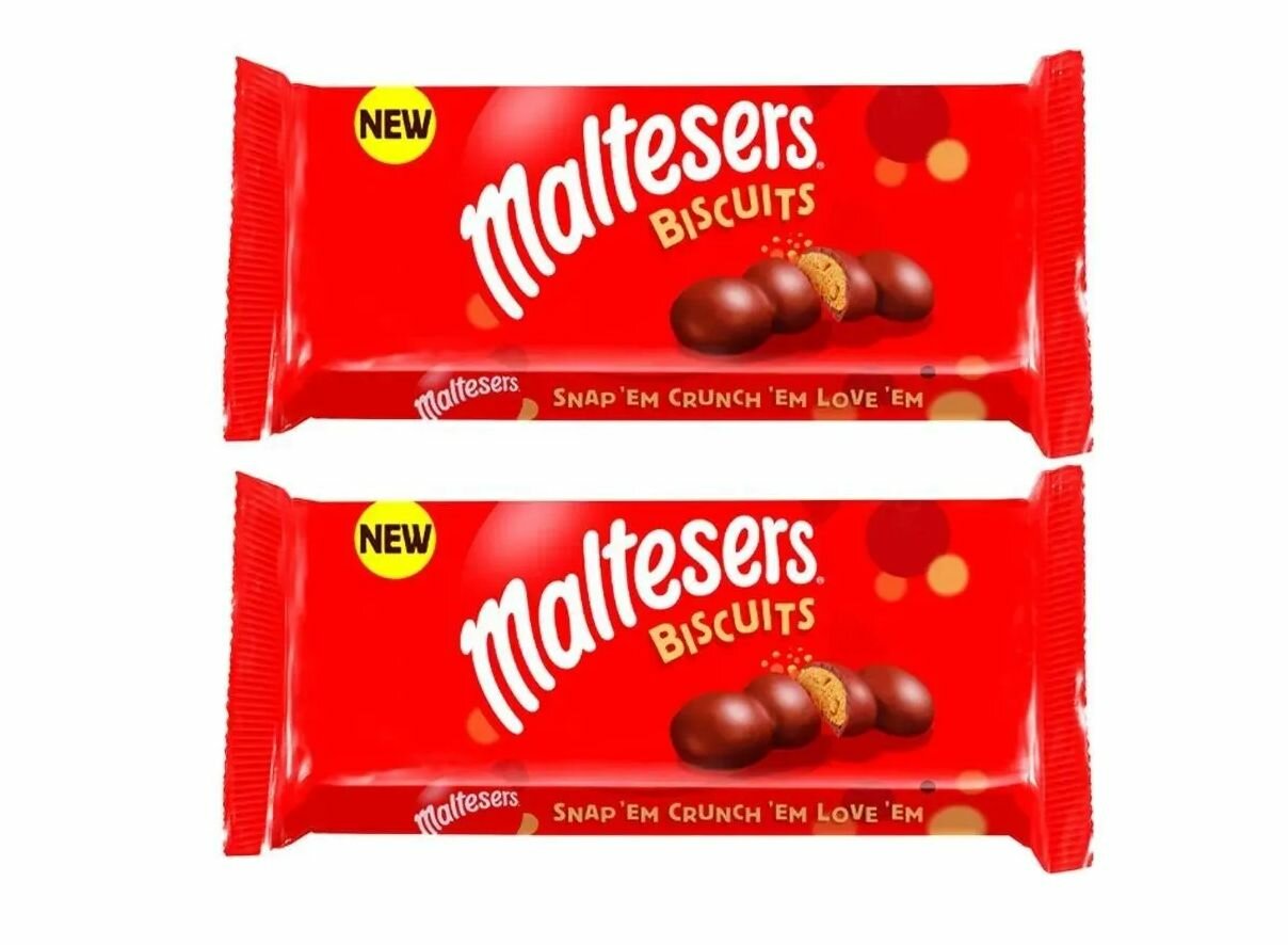 Печенье Maltesers Biscuits, 110 г, 2 шт