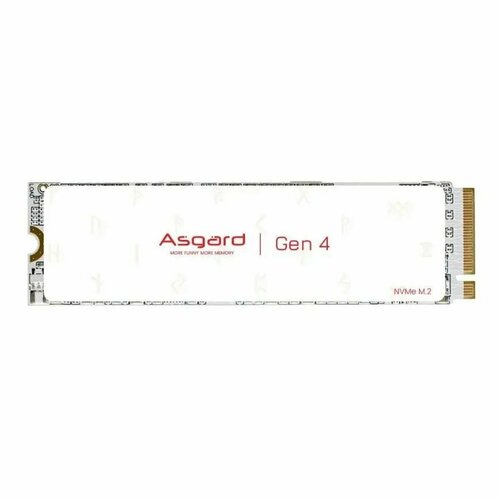 Asgard 2 ТБ Внутренний SSD-диск AN4+ M.2 NVMe SSD, PCIe 4.0 (Asgard AN4+2TNVMe-M.2/80)