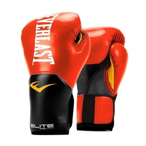 Боксерские перчатки тренировочные Everlast Elite ProStyle - Красный (12 oz)