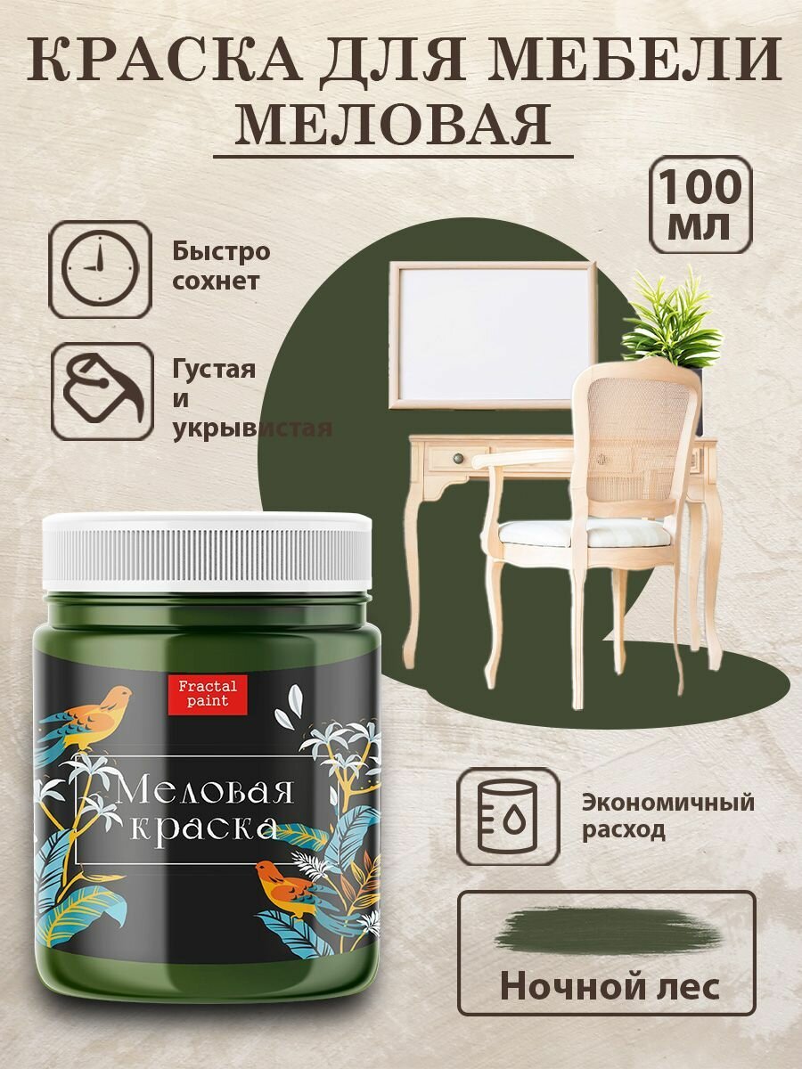 Меловая краска для мебели 