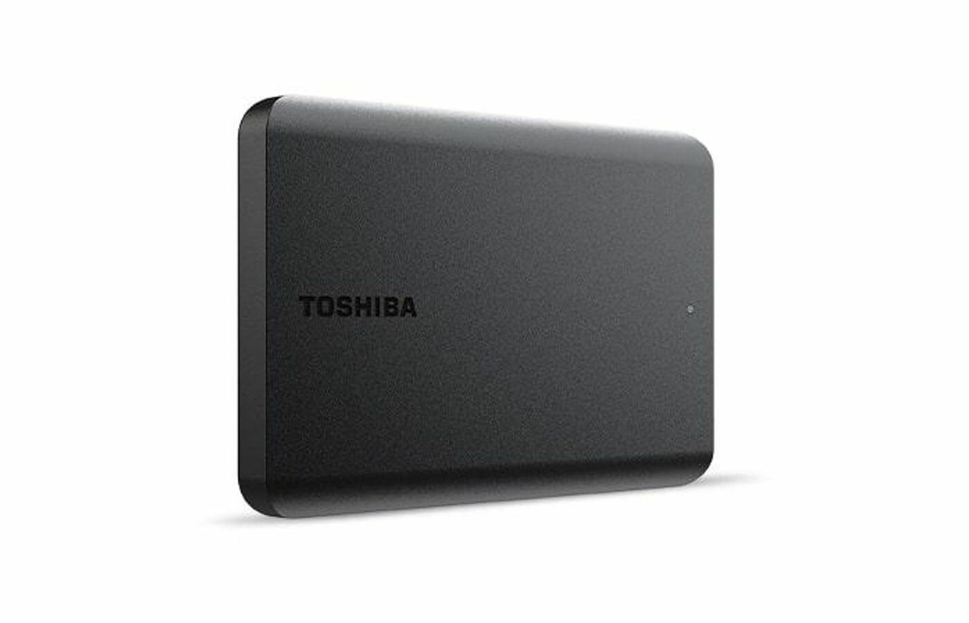 Внешний жесткий диск Toshiba HDTB510EK3AA 1Tb Canvio Basics черный — фото 1