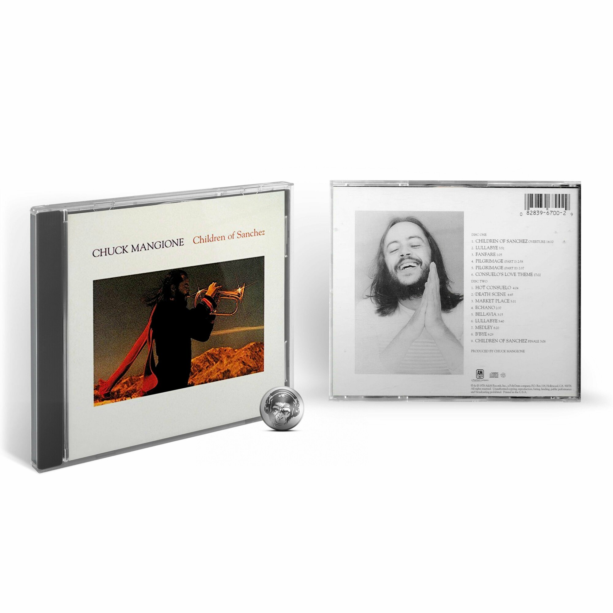 Chuck Mangione - Children Of Sanchez (2CD) 1993 Jewel Аудио диск