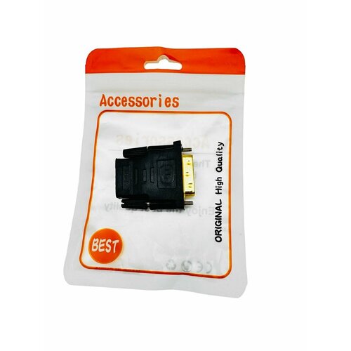 Переходник Accessori HDMI (f) - DVI-D (m) переходник onetech vhd0102 hdmi dvi d