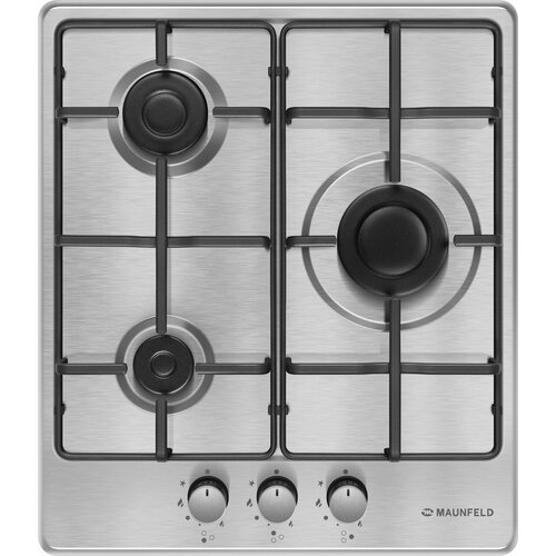 Газовая Варочная панель Maunfeld EGHS433STS-ES серый металлик 1599000₽