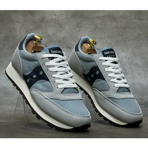 фото Кроссовки saucony, размер 41, голубой, серый