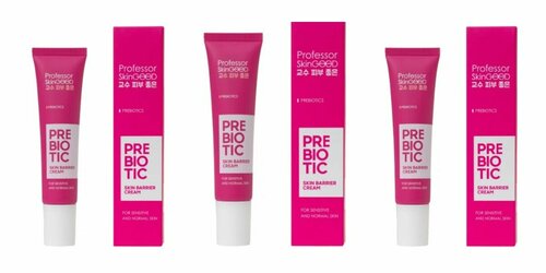 Крем для лица с пребиотиками Professor SkinGOOD, Prebiotic Skin Barrier Cream, бережный, 30 мл, 3 шт