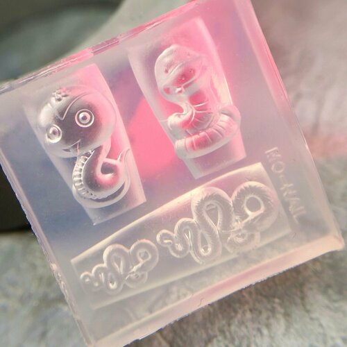 AS Artstudio Силиконовый молд для дизайна ногтей Змейки 550₽