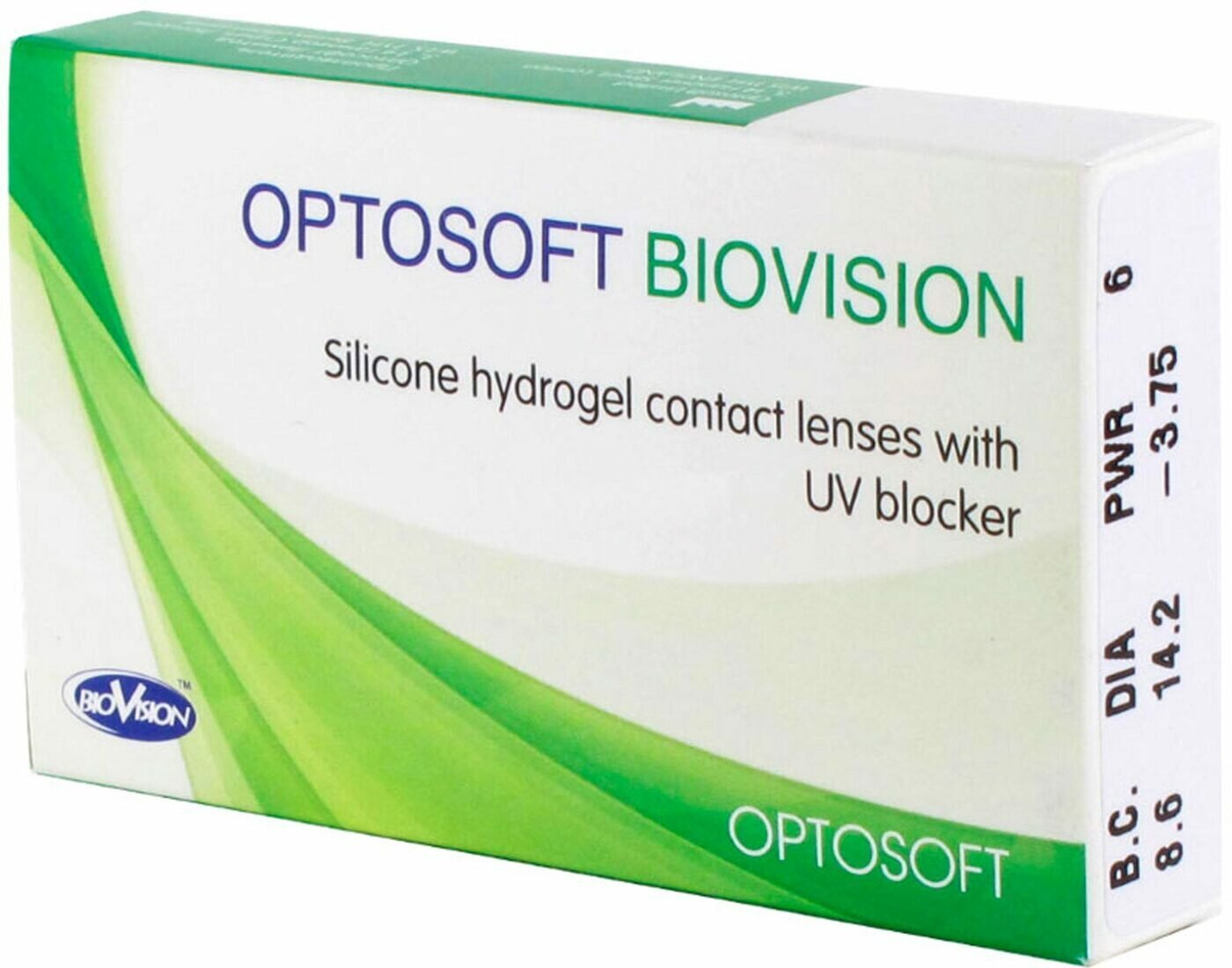 Optosoft Biovision (6 линз) -2.00 R.8.6