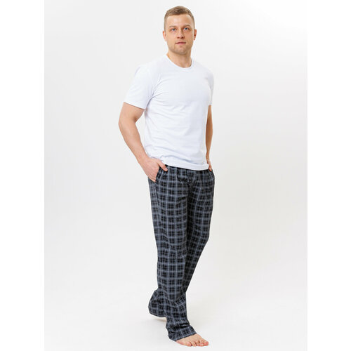 Брюки Modellini, размер 56, серый брюки пижамные на резинке с принтом pony player l синий