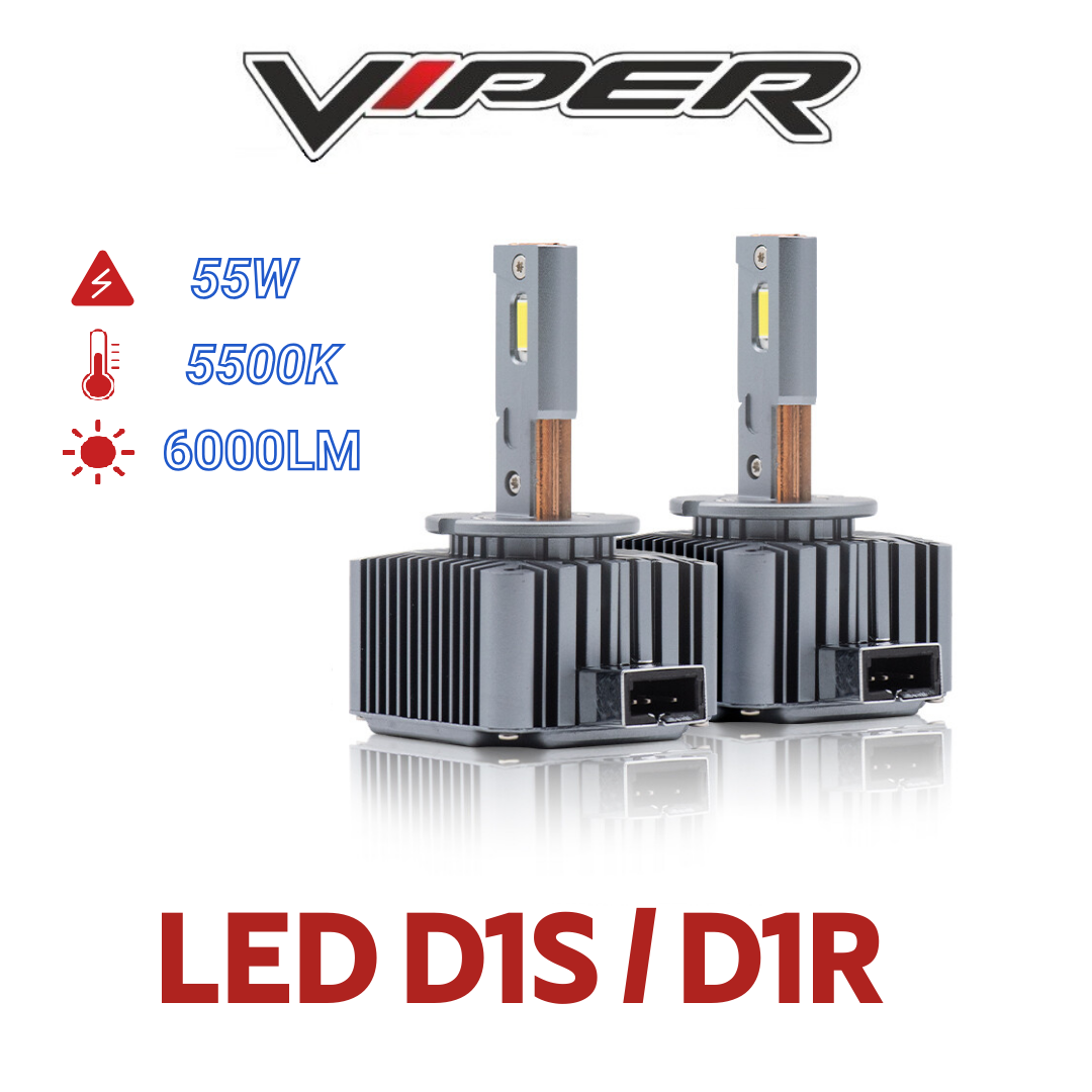 Комплект LED ламп головного света VIPER D-Series D1S/D1R