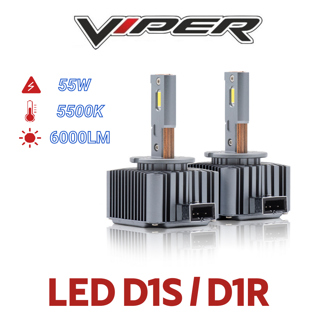 Комплект LED ламп головного света VIPER D-Series D1S/D1R — фото 1