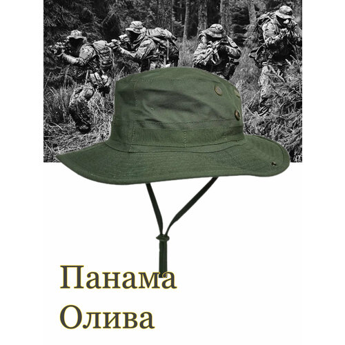 Мужская тактическая панама Ganalyly, камуфляжная, размер 58/60, цвет олива