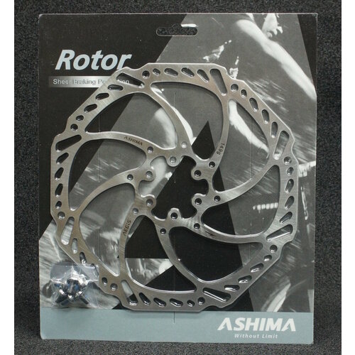 Тормозной диск для велосипеда Ashima ARO-15 Aegis 203мм ротор велосипедный alhonga hj dxr1806 180мм 6 болтов нержавеющая сталь серебристый 6 171806