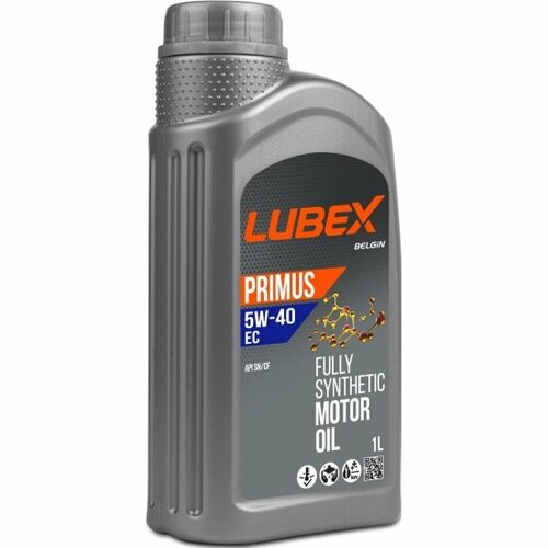 Моторное масло LUBEX PRIMUS EC 5W-40 синтетическое 1 л
