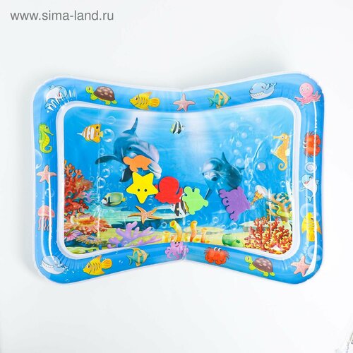 Акваковрик развивающий прямоугольный Дельфины 785₽