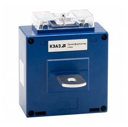 Трансформатор тока измерительный КЭАЗ 219605 ТТК-А-250/5А-5ВА-0.5-УХЛ3, синий