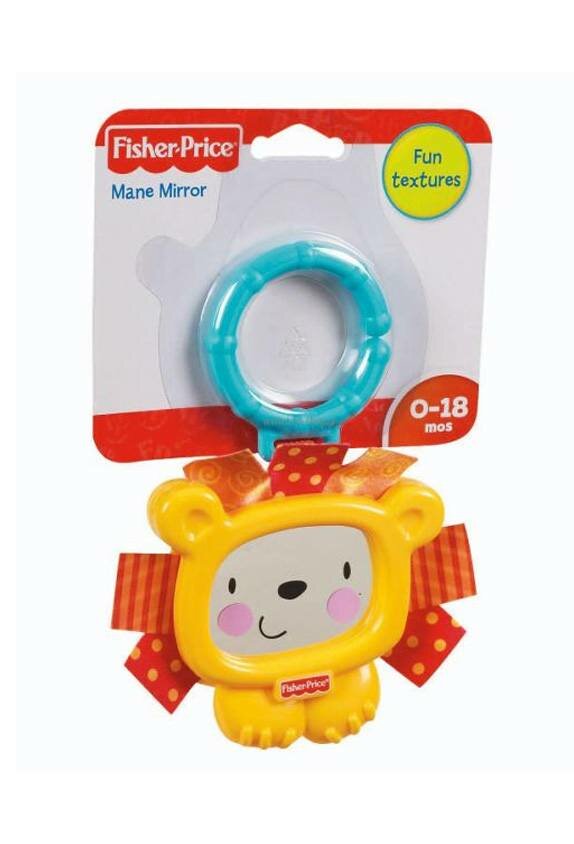 Прорезыватель Fisher-Price "Львенок с зеркальцем" (X5410)