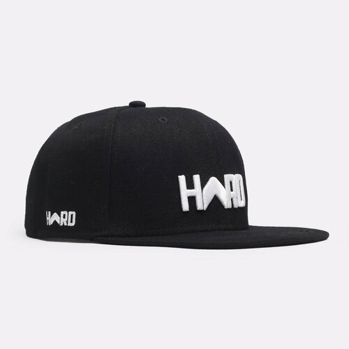 Кепка HARD logo snapback, размер OS, черный