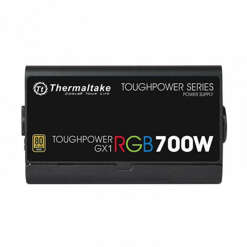 Блок питания THERMALTAKE Toughpower GX1 RGB, 700Вт, 120мм, черный, retail [ps-tpd-0700nhfage-1] - фото №5