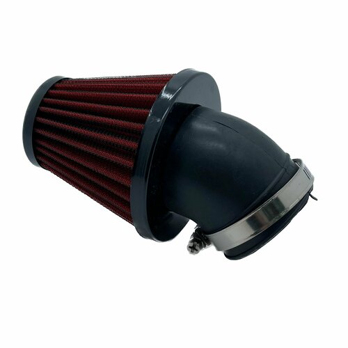 Фильтр возд нулевик 1 d45mm металл красный 1051₽