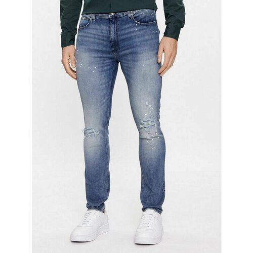 Джинсы HUGO, размер 35/34 [JEANS], синий